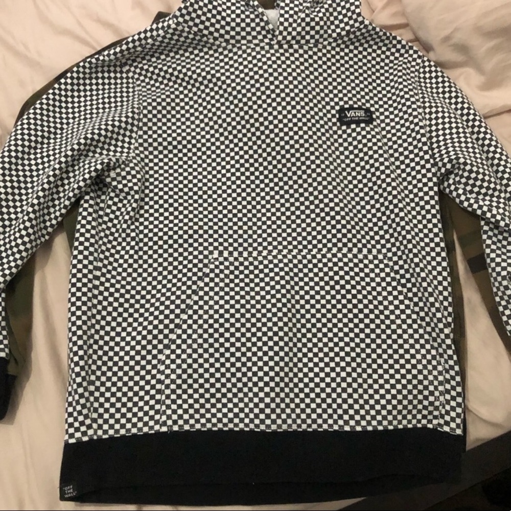 Checkered sweater